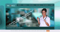 Desktop Screenshot of mkmed.com.pl